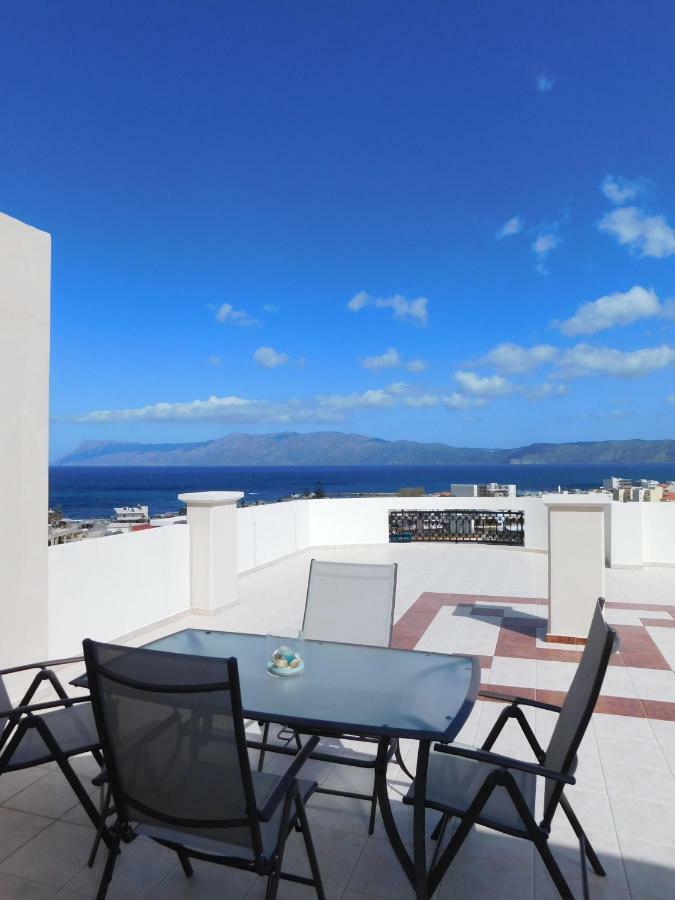 Panoramic Balos Sea View House Kíssamos Exterior foto
